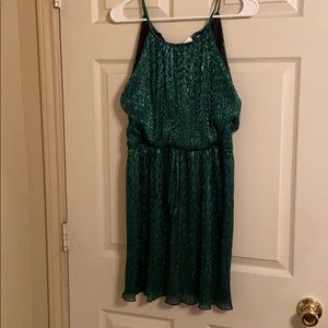 Sparkly green dress new